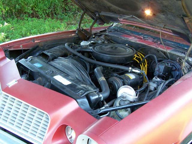 Everything in the engine bay is there and works fine even the AC.