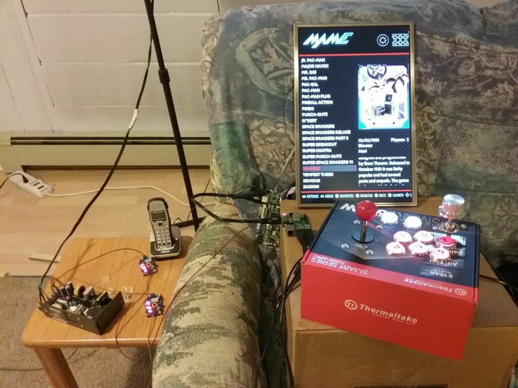 prototype, for my coin operated arcade machine