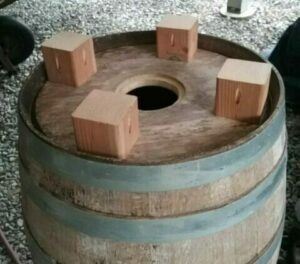 barrelcade legs for coin operated arcade machine