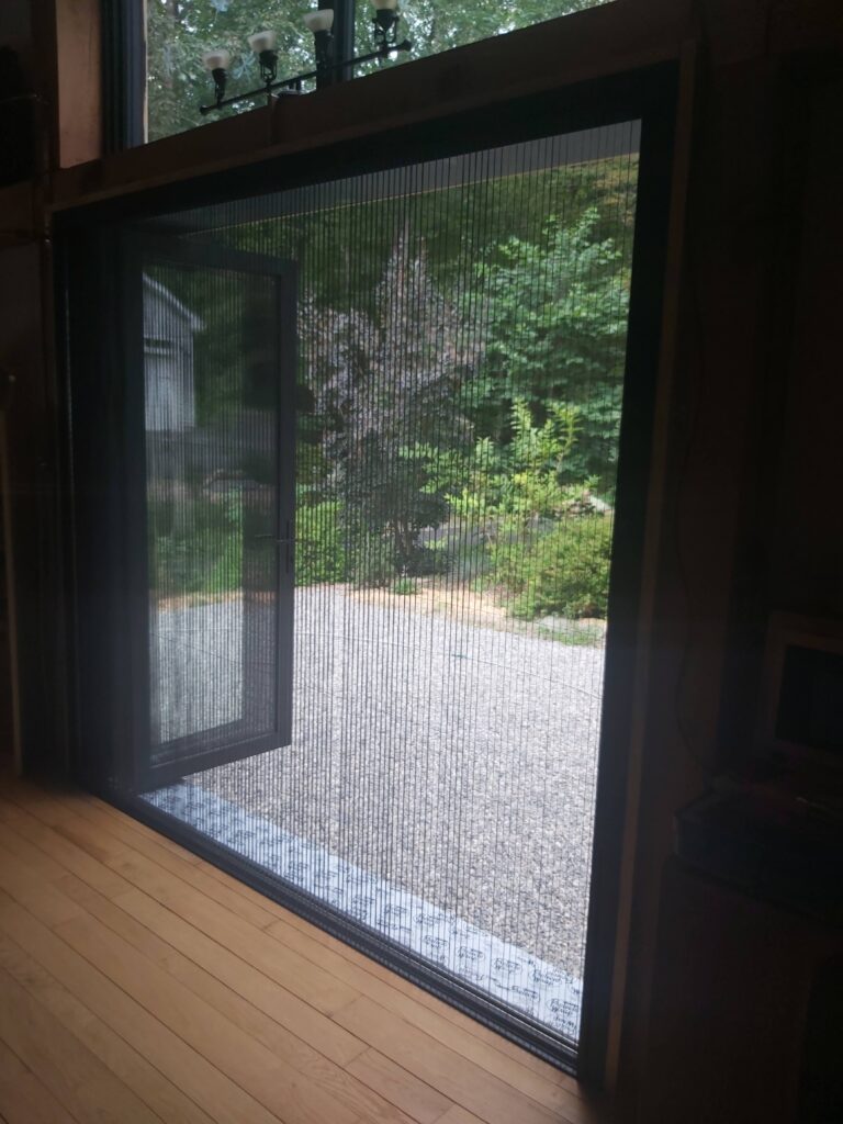 Door Open With Screen Closed