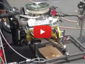 BumbleBee's Engine Running in a Test Stand