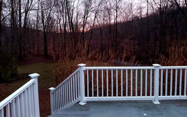 Front Porch View of our new house