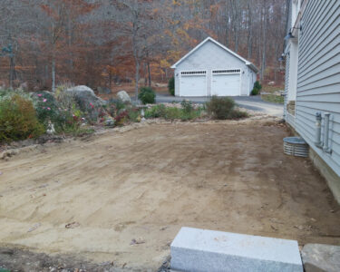 7" of Paradise Patio soil removed, leveled and compacted